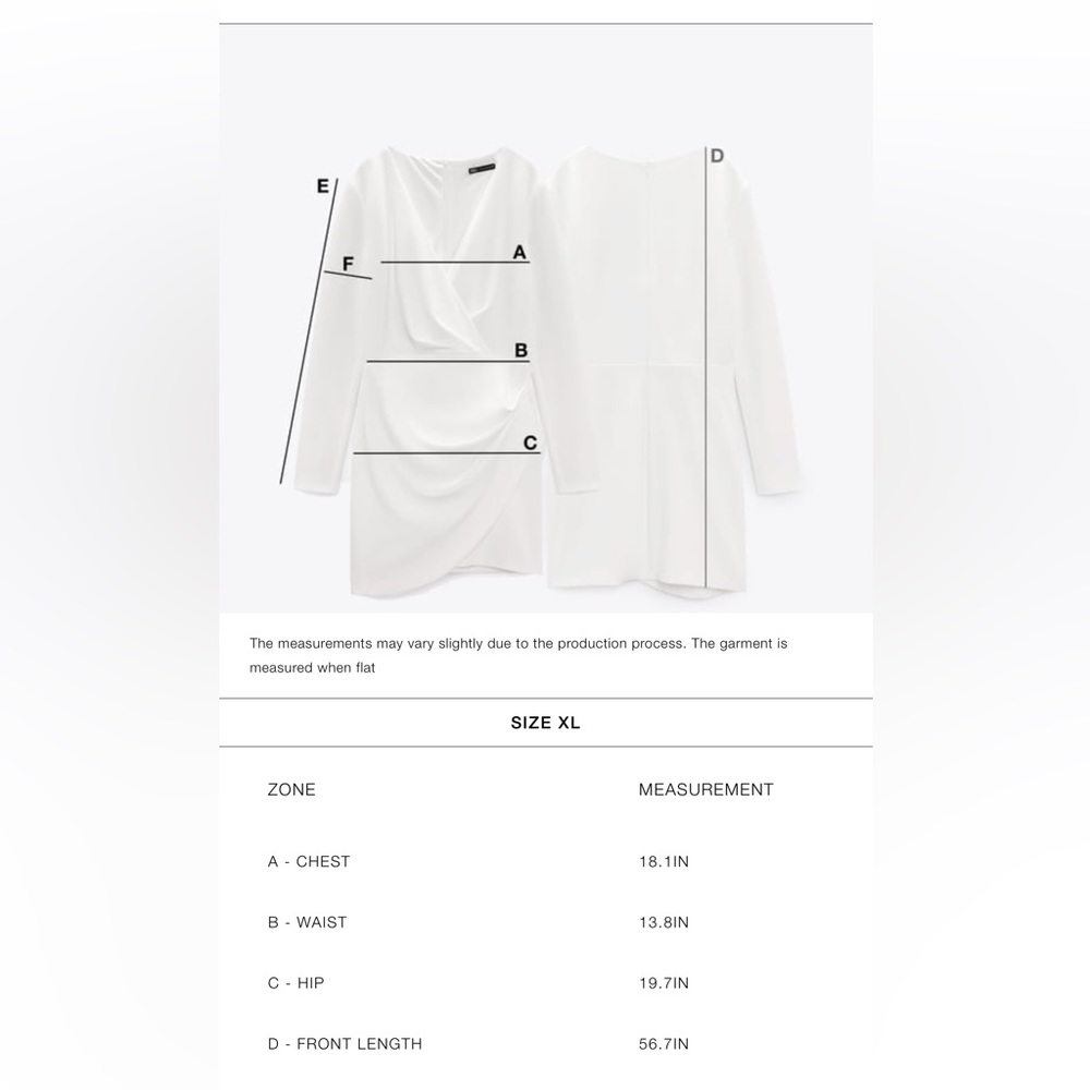 ZARA SATIN EFFECT SLIP DRESS - Picture 10 of 10